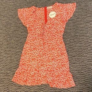 Sun chaser mini dress red print